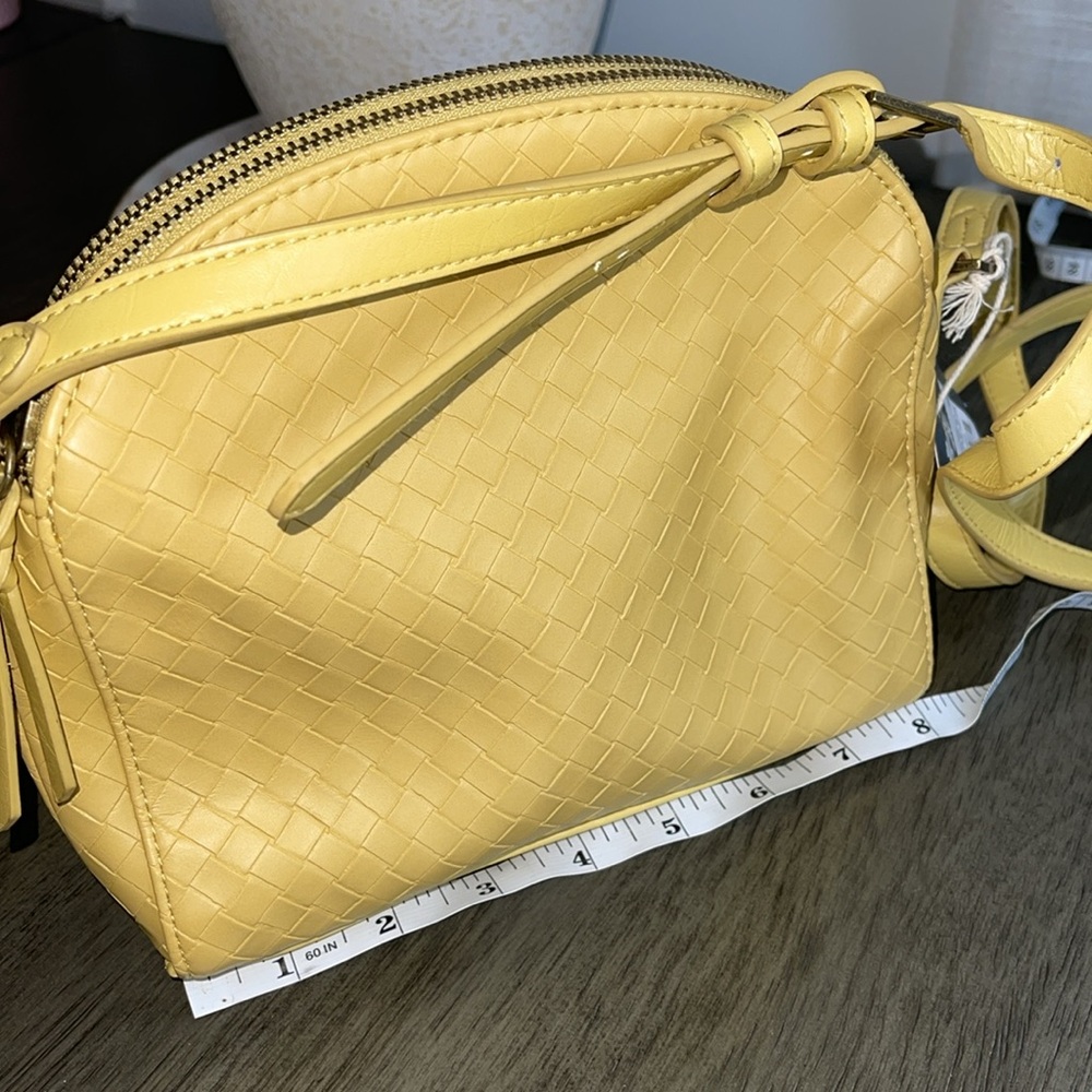 Triple Compartment Crossbody Bag - Universal Thread Yellow. - Picture 6 of 6